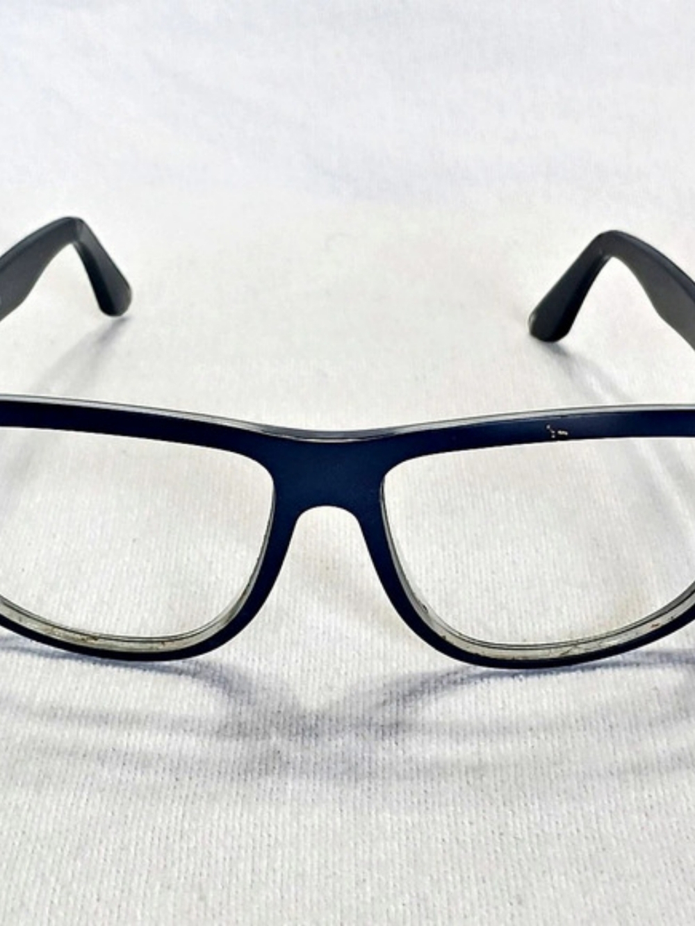 Ray-Ban Blue Rectangular Frame Glasses - Picture 2 of 4